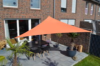 Toldo / Vela triangular 360 cm - poli�ster - terracota