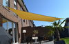 Toldo / vela rectangular  - 3,6 x 3,6 m - lona sombral - color de trigo