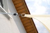 Toldo / vela rectangular  - 4 x 5 m - lona sombral - color de trigo
