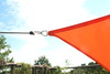 Toldo / vela rectangular  - 3 x 4 m - color uni terracotta