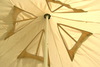 Toldo de Sol Piramidal para campismo / ocio