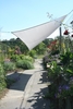 Toldo / vela rectangular  - 2,5 x 3 m - gris claro