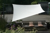 Toldo / vela rectangular  - 2,5 x 3 m - color marfil claro