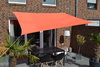 Toldo / vela rectangular  - 2,5 x 3 m - color uni terracotta