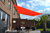 Toldo / vela rectangular  - 2,5 x 3 m - color uni terracotta