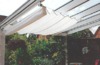 Toldo de Sol prefabricado 270x140 cm - unicolor gris claro