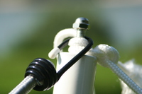 Poste met�lico de montaje 2,5 m - compuesto por 5 elementos