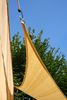 Toldo Triangular 3,0 x 3,0 x 3,0 m - lona sombral, gris claro