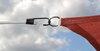 Toldo / vela rectangular  - 2,5 x 3 m - lona sombral - color terracotta