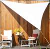 Toldo / Vela triangular 460 cm - polister - blanco