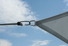 Toldo / Vela triangular 360 cm - polister - antracita