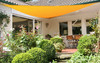 Toldo / Vela triangular 360 cm - polister - amarillo
