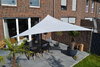 Toldo / Vela triangular 360 cm - polister - gris claro