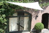 Toldo / Vela triangular 360 cm - polister - gris claro
