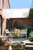 Toldo de Sol 420x140 cm, unicolor marfin claro