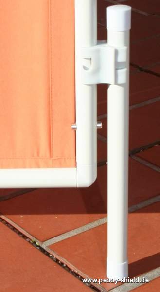 Biombo - 1 elemento - color terracotta