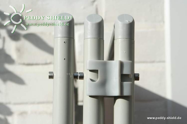 Biombo - 3 elementos - color gris claro