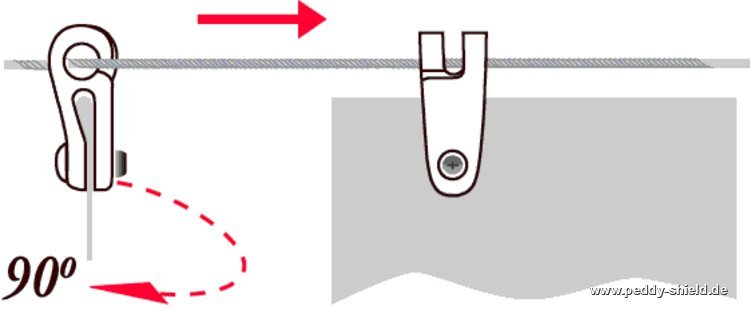 Cable de acero inoxidable - 14 m (anti corrosivo)