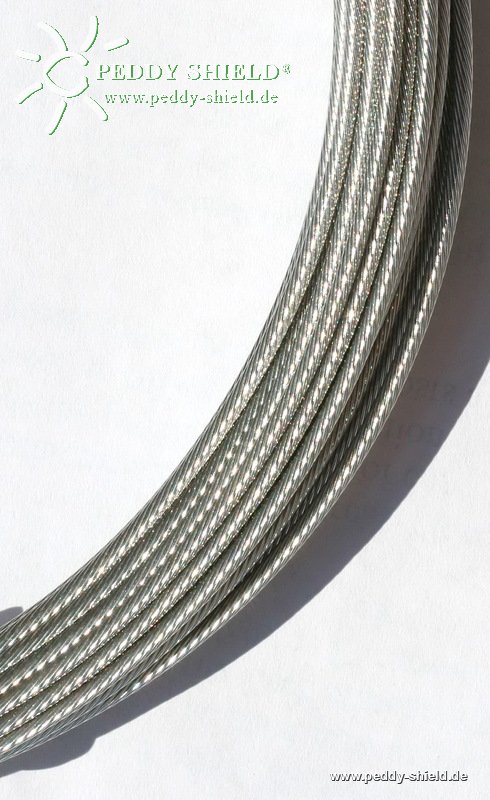 Cable de acero inoxidable - 14 m (anti corrosivo)