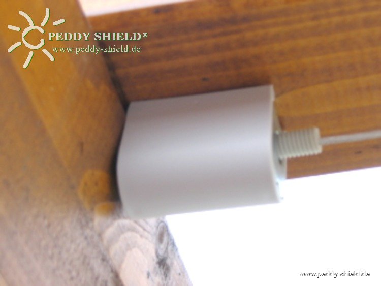 Kit completo toldo vertical - unicolor gris claro