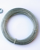 Contenido del embalaje - Cable de acero inoxidable - 6 m