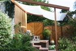 galería: Piscina y jardn - proteccin contra vista y sol