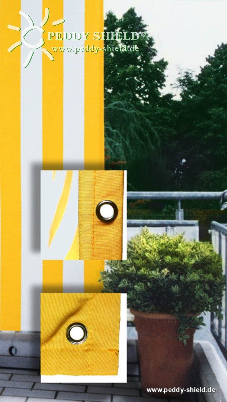 Toldo de sol vertical 230x140 cm, unicolor marfin claro